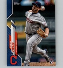 2020 TOPPS MINI On Demand AARON CIVALE SP Blue Parallel 04/10 Indians RC #223