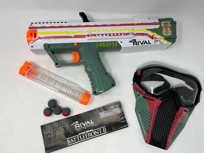 Nerf Boba Fett Star Wars Blaster with Face Mask and Exclusive
