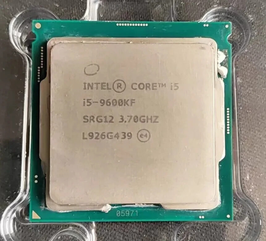 CPU intel core i5-9600KF Intel Core i5 9600KF 3.7 GHz LGA1151 6 Core 6 threads SRG12
