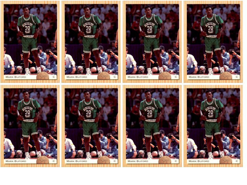 (8) 1993 Classic Draft Picks #83 Mark Buford Mississippi Valley State Card Lot