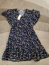 Manydress Flowered Dress Lg NWT