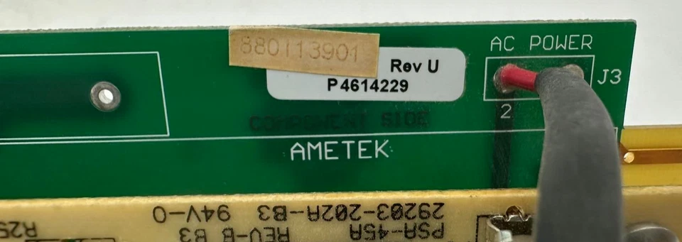 AMETEK 880113901 REV. U UNMP - Image 4 of 4