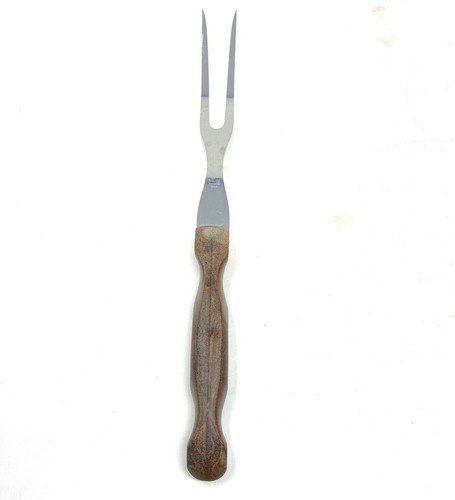 Lot of 3 Cutco Knife & Serving Fork Brown Wood Handle Process Pat No 2147079 USA - Picture 10 of 12