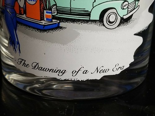 The Gulf Collectors Series Advertising Tumbler Bar Glass Dawning Of A New Era - Picture 7 of 10