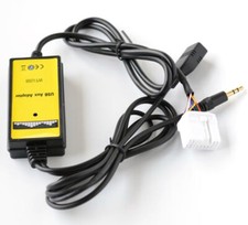 Car AUX USB Adapter CD Changer Cable For Honda Accord Odyssey Civic CRV Poilt