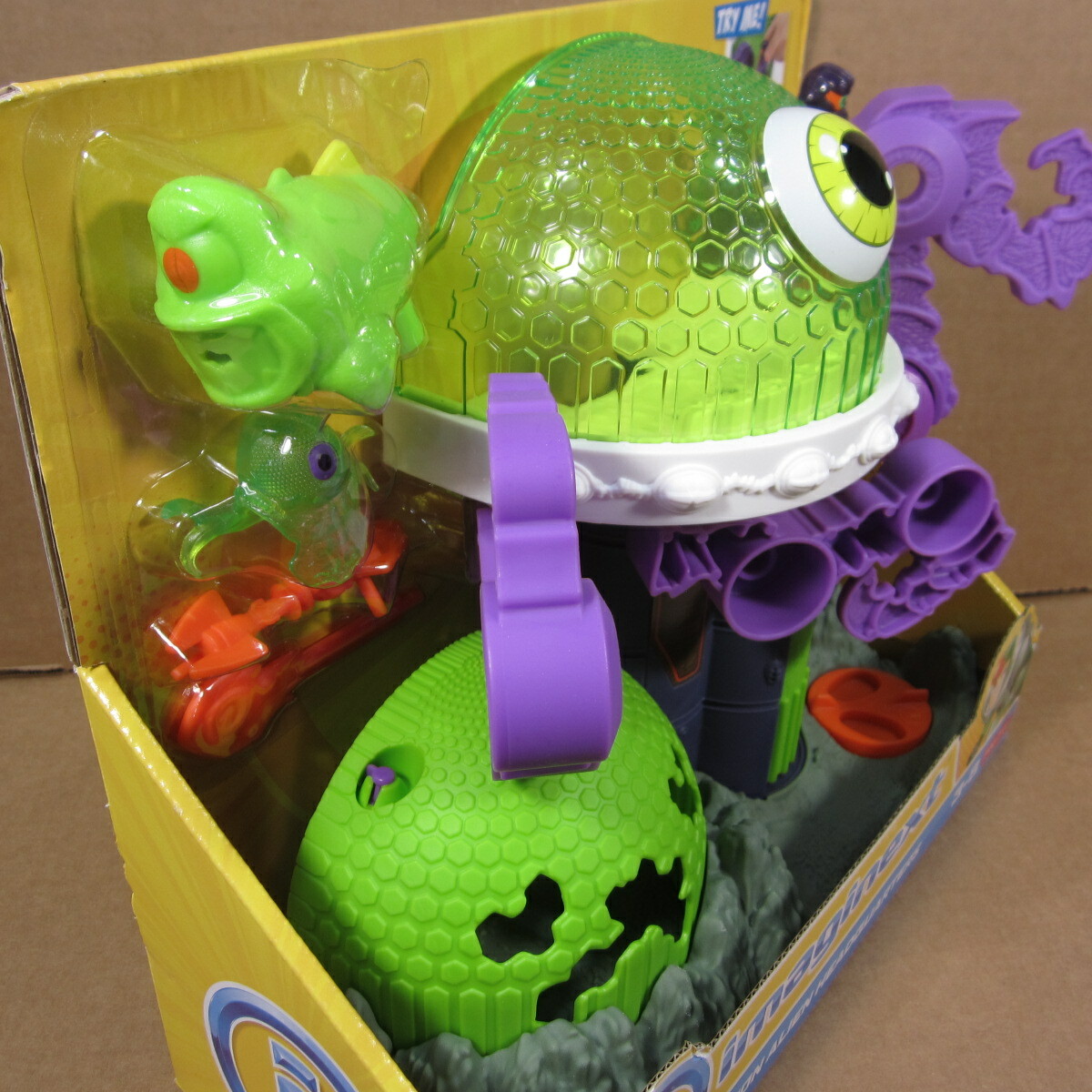 imaginext ion alien headquarters