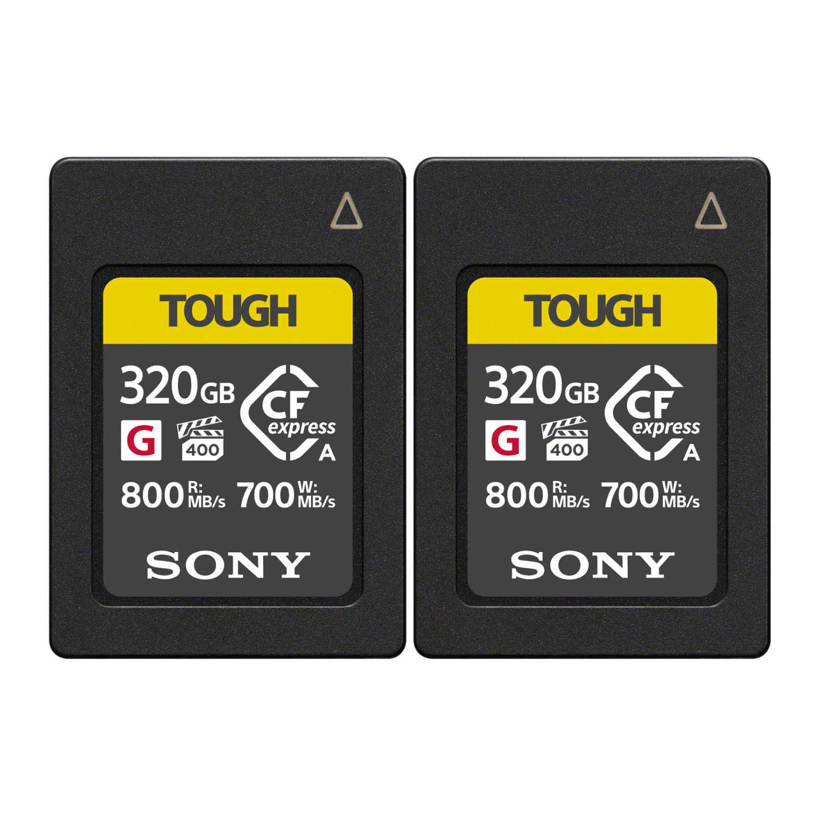 Карта памяти Sony CFexpress 320GB Type A со скоростью 800 Мб/с и 700 Мб/с в 2-х комплектациях