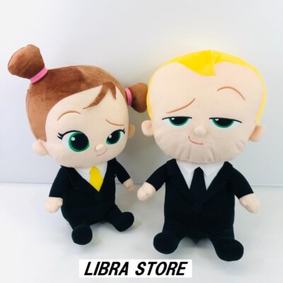 RARE The Boss Baby Giga BIG Plush doll Movie ver. 2021 Set of 2 from JAPAN