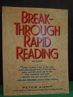 1999 BREAK-THROUGH RAPID READING | PETER KUMP | PAPERBACK
