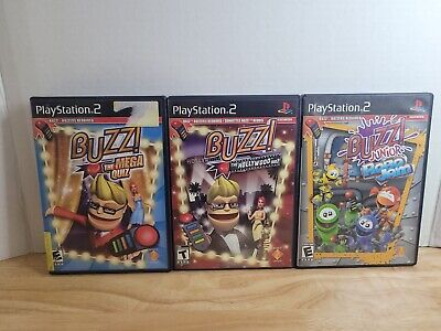  BUZZ: The Mega Quiz Bundle - PlayStation 2 : Video Games