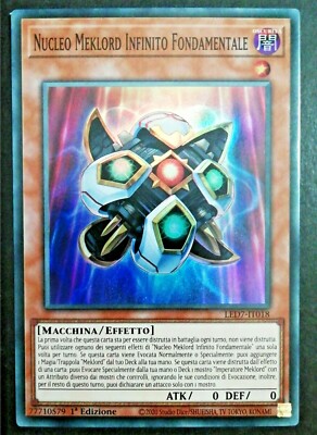 MEKLORD INFINITY FUNDAMENTAL Super auf Italienisch LED7-IT018 YUGIOH