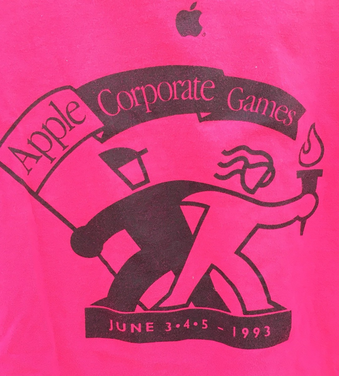 Vintage Apple Corporate Games June 3 4 5 1993 T Shirt 90s Vintage Apple Corporate Games June 3 4 5 1993 T Shirt 90s