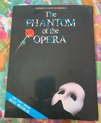 1987 Andrew Lloyd Webber's The Phantom Of The Opera Music Book