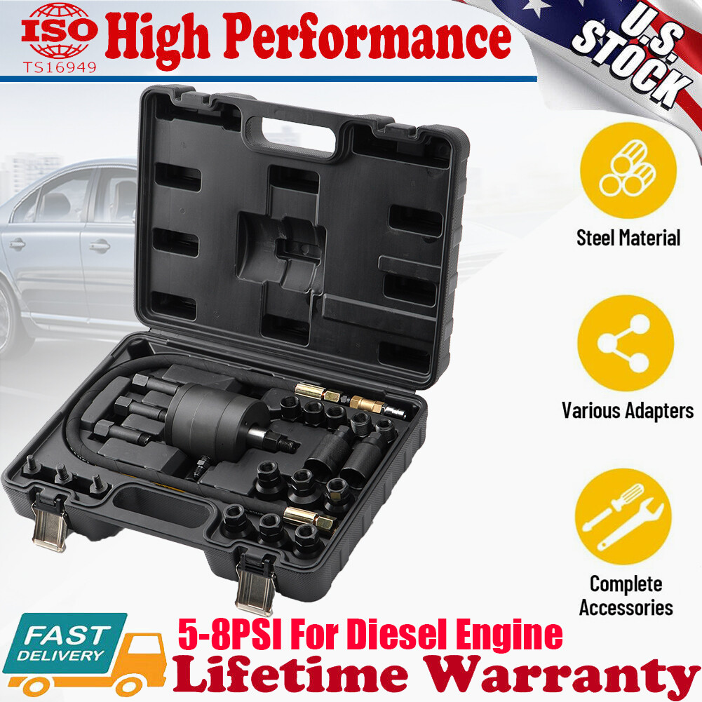 Nielsen Injector Tools Pneumatic Injector Tool Pneumatic Diesel Injector Puller Kit - Complete ...