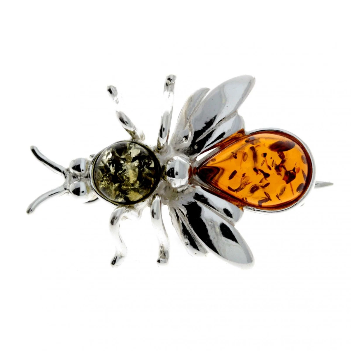 Elegante Spilla Pendente in Stile Vittoriano con Cammeo Argento e