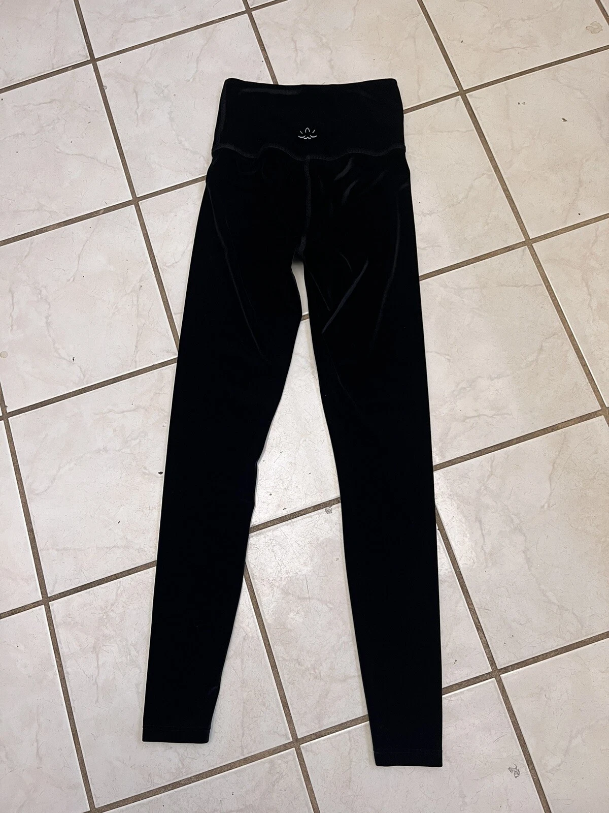 beyond-yoga high rise velvet fitness leggings