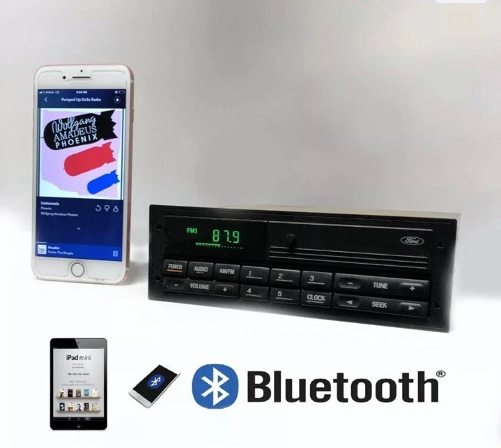 FORD 90-97 OEM RADIO F150 Taurus Aerostar Probe Taurus Bluetooth Upgraded radio - Image 2 of 2