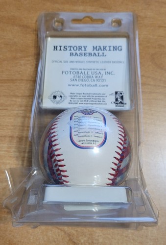 2001 World Series Making History Arizona Diamondbacks Special Edition Baseball - Picture 3 of 4