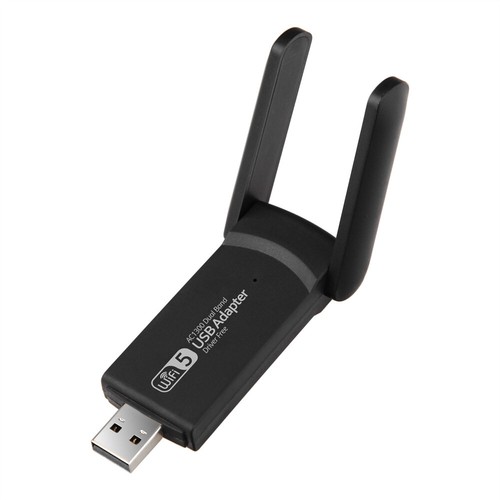 1300Mbps USB WLAN Adapter 2.4G/5G Dual Band Dongle WiFi Stick für PC Laptop - 第 6/8 張圖片
