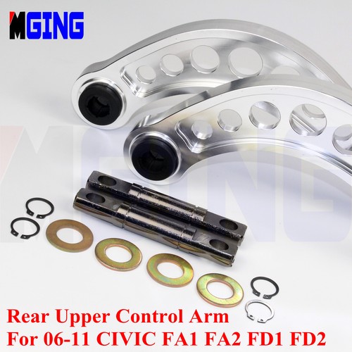 REAR UPPER CONTROL ARM CAMBER KIT FOR 06-11 HONDA CIVIC FA1 FA2 FD1 FD2 R18 SI - Picture 4 of 8