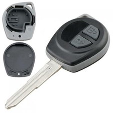 2 Buttons Car Key Fob Case Shell Fit for SUZUKI Vitara Ignis SX4 Alto