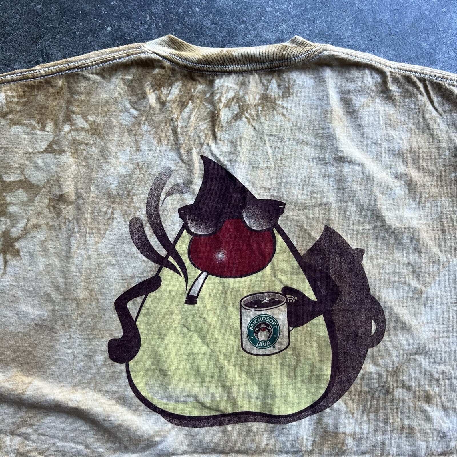 Vintage 90s Microsoft Java Starbucks Graphic Prom… - image 4