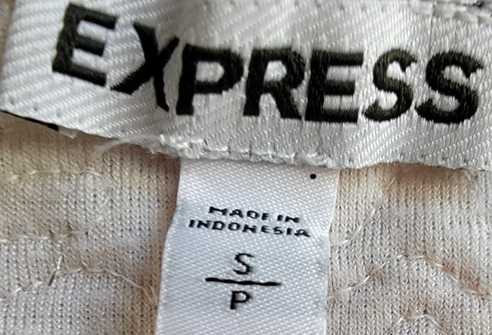 Camisa blusa Express para mujer talla S pequeña gris Foto 2 de 4