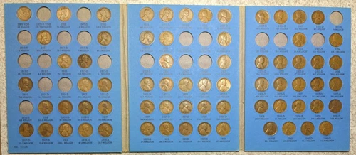 69 Coin Set 1909-1940 LINCOLN WHEAT PENNY CENT  - Early Dates Collection #901