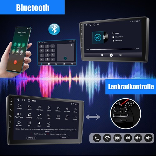 Für Fiat Ducato 2006-2023 DAB+ 4+64G Android 14 Autoradio Navi Apple CarPlay Kam - Bild 11 von 17