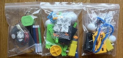 Lot Of 3 STEM Toy Robot Model Build Kit DIY Education Kidz Robotix NEW