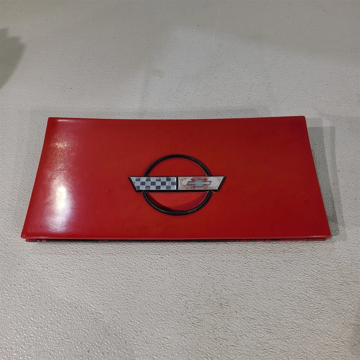 Insertos De Letras En Relieve Rojo Para Corvette C4 1991-1996 | Delanteros Y Traseros