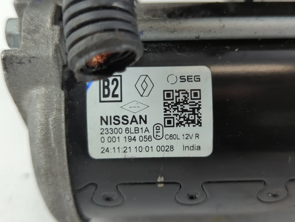 Dodge Ram 2500 2003-2006 motor de arranque de auto solenoide fabricante original YWUYJ Foto 2 de 4