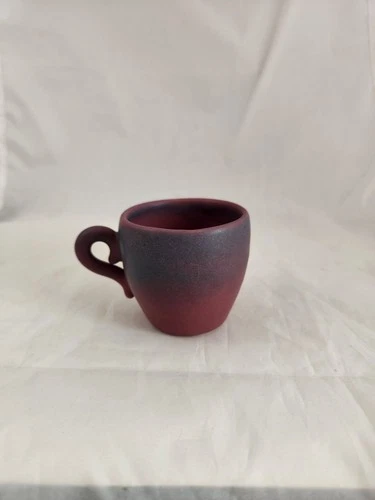 Van Briggle Pottery Red Teacup