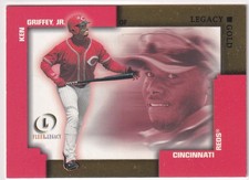 2004 Fleer Legacy Gold /50 Ken Griffey Jr #37 Cincinnati Reds