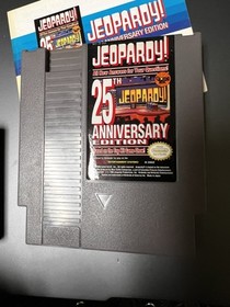 028-003 Jeopardy! 25th Anniversary Edition (Nintendo Entertainment, 1990) NES
