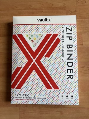 Vault x Exo-Tec Premium Zip Binder Anniversary Edition - 9 -Pocket Limitiert