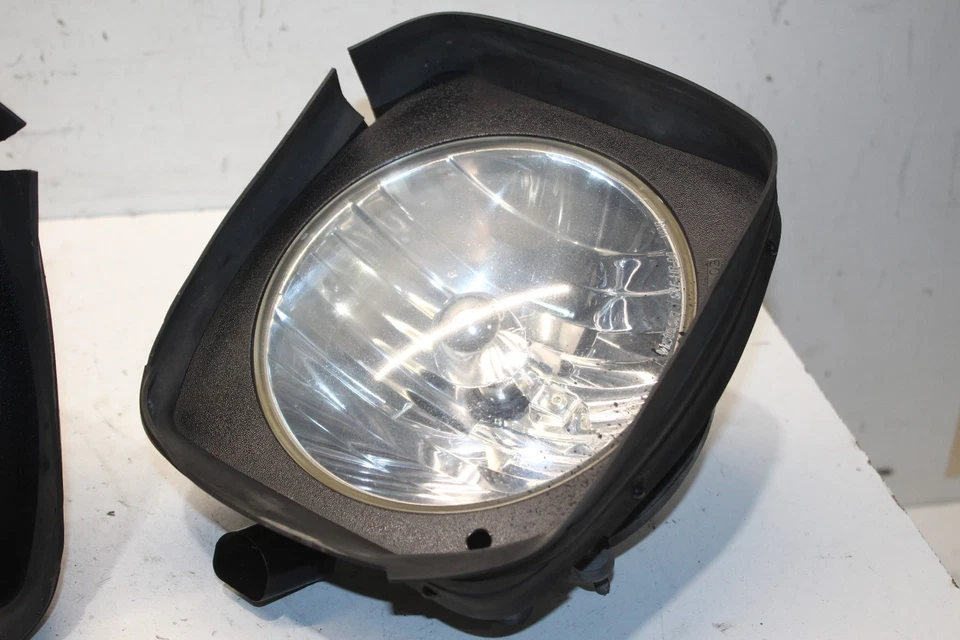 2003-2007 HUMMER H2 6.0 JUEGO DE FAROS IZQUIERDO Y DERECHO CON BOMBILLAS LED OEM Foto 4 de 4