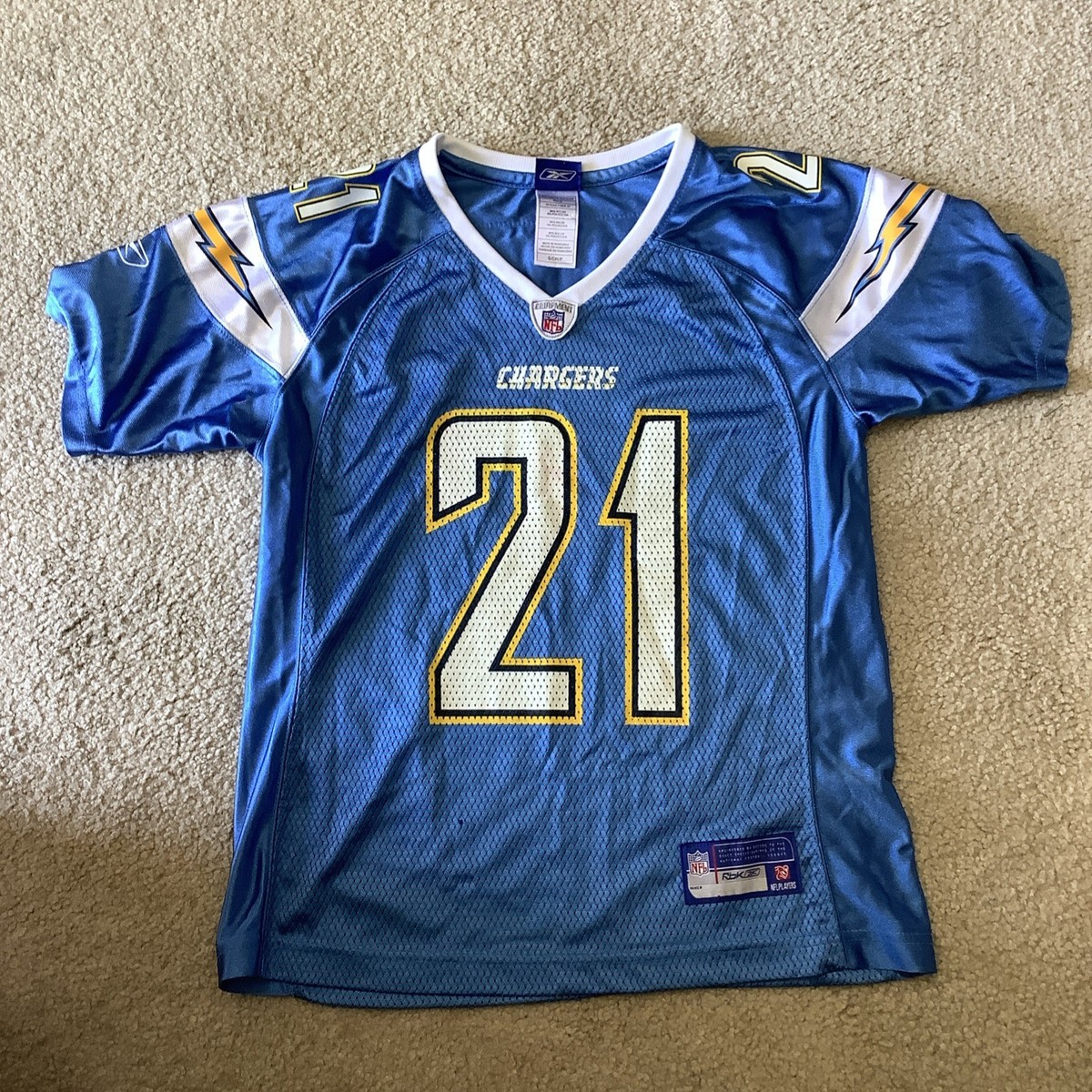 Football Jerseys Ladainian Tomlinson Light Blue Jersey Reebok On
