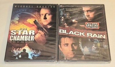 The Star Chamber (Rare Thriller) & Black Rain *NEW* - Michael Douglas DVD Lot