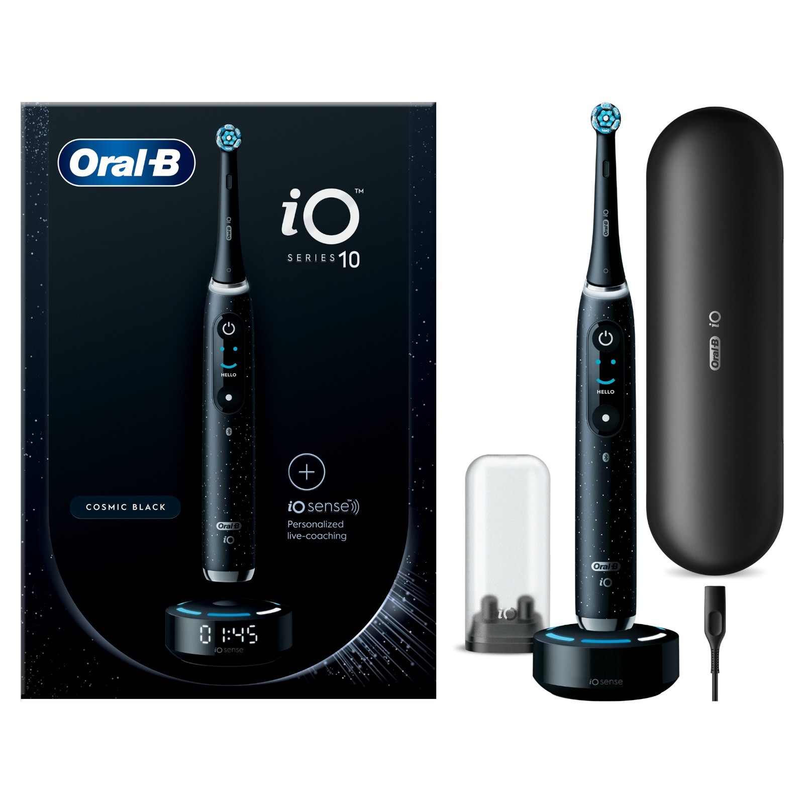 Oral-B iO10 Cosmic Black Special Ed. Toothbrush