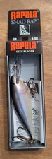 Finland Made Rapala Shad Rap SR-8 SD Deep Runner 3 1/8" NOS - Scaled Pattern