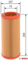 Bosch 1457433307 Luftfilter Luftfiltereinsatz FüR Fiat