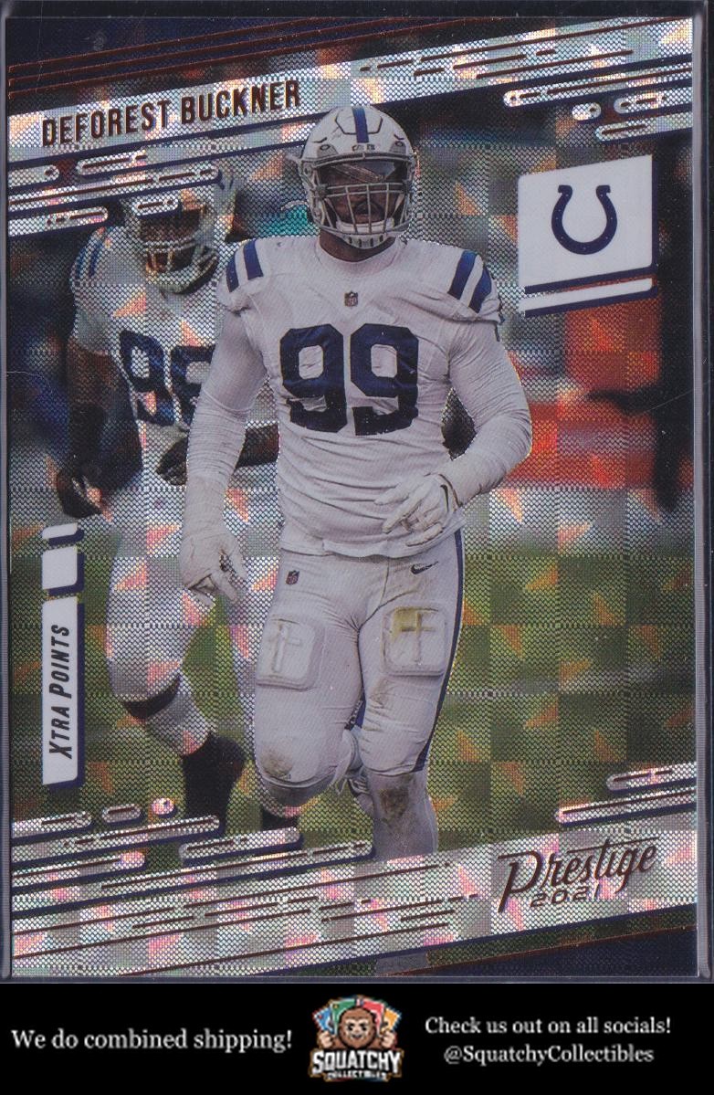 2021 Panini Prestige #86 DeForest Buckner Xtra Points Grid