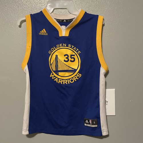 Golden State Warriors Kevin Durant #35 NBA Adidas maglia giovane media - Foto 1 di 4