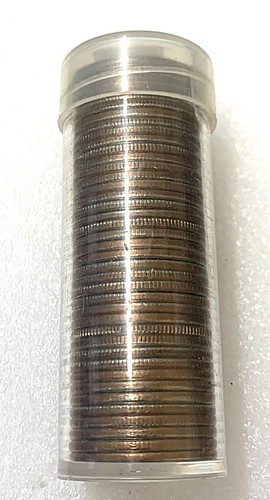 (1) ROLL OF CIRCULATED 1983 D WASHINGTON QUARTERS (40 Quarters) - Picture 2 of 3