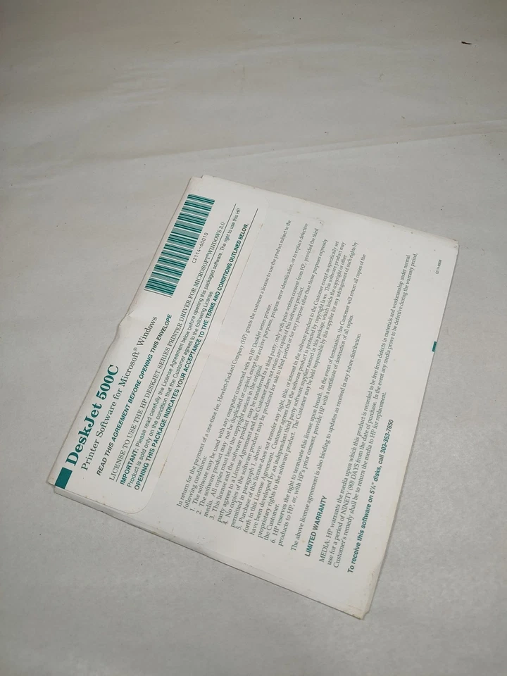 HP Deskjet 500C Printer Software for Microsoft Windows NOS - Image 3 of 3