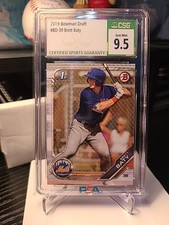 2019 Bowman Draft - Brett Baty #BD-39 (RC)
