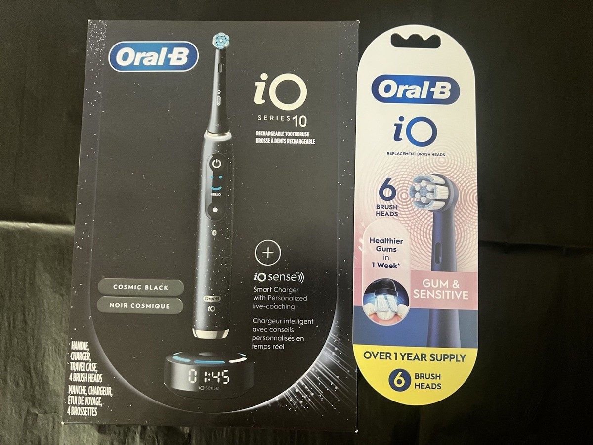 Oral-B iO Series 10 Cosmic Black 本体 Oral-B iO Series 10 Electric Toothbrush - Cosmic Black : Target