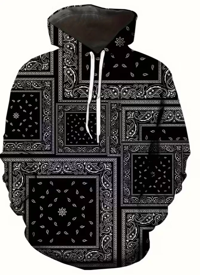 Men's Colorful Sweatshirts Hoodie sleeve oversized BIG size 5XL