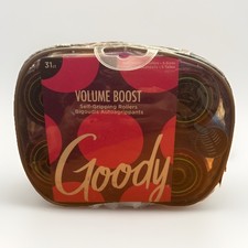 NEW Goody Volume Boost Self-Gripping Hair Rollers 31 Ct Strong Hold Gentle